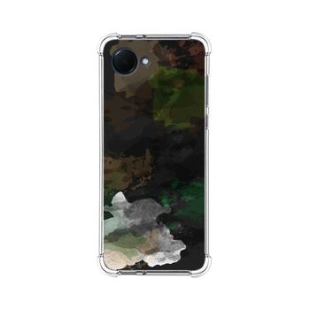 Funda Silicona Antigolpes Para Realme Narzo 50i Prime Diseño Acuarela 12 Dibujos