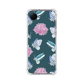 Funda Silicona Antigolpes Para Realme Narzo 50i Prime Diseño Flores 10 Dibujos