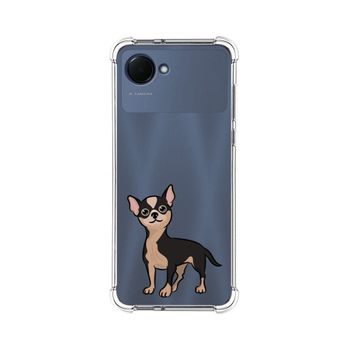 Funda Silicona Antigolpes Para Realme Narzo 50i Prime Diseño Perros 05 Dibujos