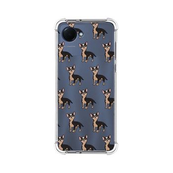 Funda Silicona Antigolpes Para Realme Narzo 50i Prime Diseño Perros 11 Dibujos