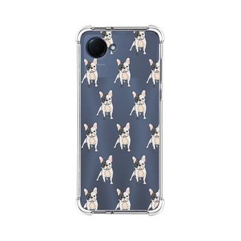 Funda Silicona Antigolpes Para Realme Narzo 50i Prime Diseño Perros 12 Dibujos