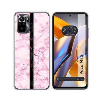 Funda Silicona Para Xiaomi Poco M5s Diseño Mármol 04 Dibujos