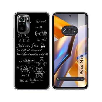 Funda Silicona Para Xiaomi Poco M5s Diseño Formulas Dibujos