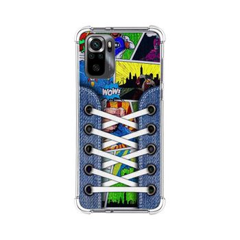 Funda Silicona Antigolpes Para Xiaomi Poco M5s Diseño Zapatillas 14 Dibujos