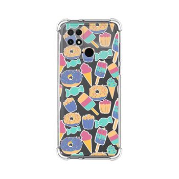 Funda Silicona Antigolpes Para Xiaomi Poco C40 Diseño Dulces 02 Dibujos