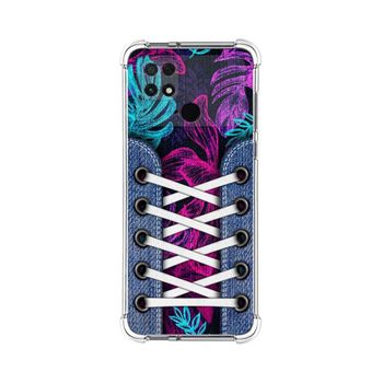 Funda Silicona Antigolpes Para Xiaomi Poco C40 Diseño Zapatillas 07 Dibujos