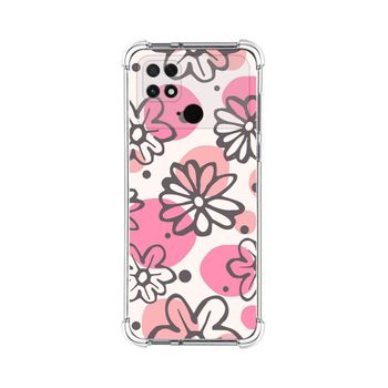 Funda Silicona Antigolpes Para Xiaomi Poco C40 Diseño Flores 09 Dibujos