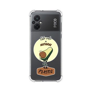 Funda Silicona Antigolpes Para Xiaomi Poco M5 Diseño Culo Natural Dibujos