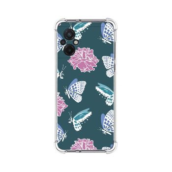 Funda Silicona Antigolpes Para Xiaomi Poco M5 Diseño Flores 10 Dibujos