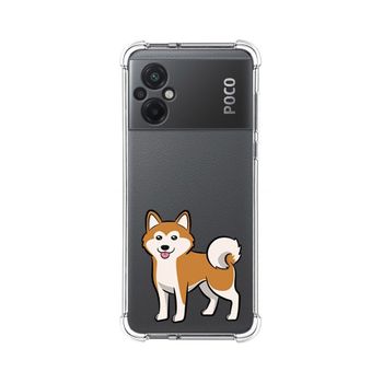 Funda Silicona Antigolpes Para Xiaomi Poco M5 Diseño Perros 02 Dibujos