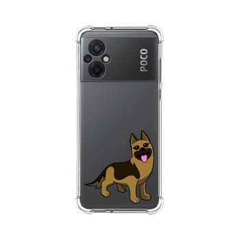 Funda Silicona Antigolpes Para Xiaomi Poco M5 Diseño Perros 03 Dibujos