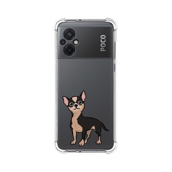 Funda Silicona Antigolpes Para Xiaomi Poco M5 Diseño Perros 05 Dibujos