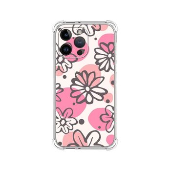 Funda Silicona Antigolpes Compatible Con Iphone 14 Pro Max (6.7) Diseño Flores 09 Dibujos