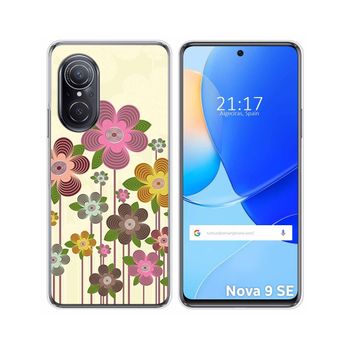 Funda Silicona Para Huawei Nova 9 Se Diseño Primavera En Flor Dibujos
