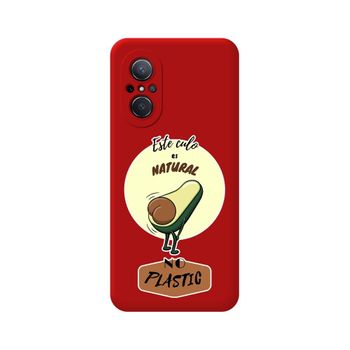 Funda Silicona Líquida Roja Para Huawei Nova 9 Se Diseño Culo Natural Dibujos