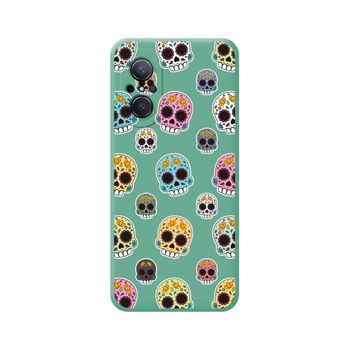 Funda Silicona Líquida Verde Para Huawei Nova 9 Se Diseño Catrina Dibujos