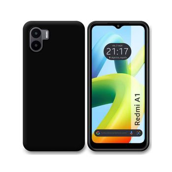 Funda Silicona Gel Tpu Negra Para Xiaomi Redmi A1