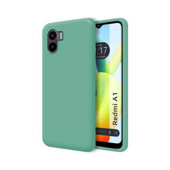 Funda Silicona Líquida Ultra Suave Para Xiaomi Redmi A1 Color Verde