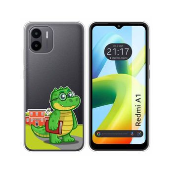 Funda Silicona Transparente Para Xiaomi Redmi A1 Diseño Coco Dibujos