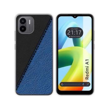 Funda Silicona Para Xiaomi Redmi A1 Diseño Cuero 02 Dibujos