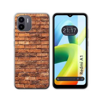 Funda Silicona Para Xiaomi Redmi A1 Diseño Ladrillo 04 Dibujos