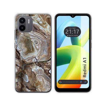 Funda Silicona Para Xiaomi Redmi A1 Diseño Mármol 14 Dibujos