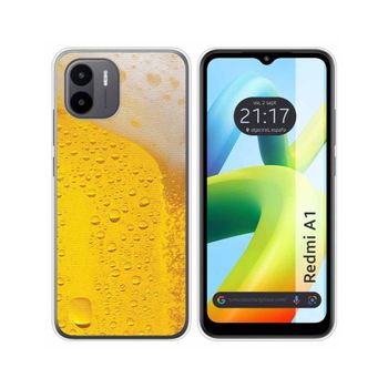 Funda Silicona Para Xiaomi Redmi A1 Diseño Cerveza Dibujos