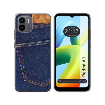 Funda Silicona Para Xiaomi Redmi A1 Diseño Vaquero Dibujos