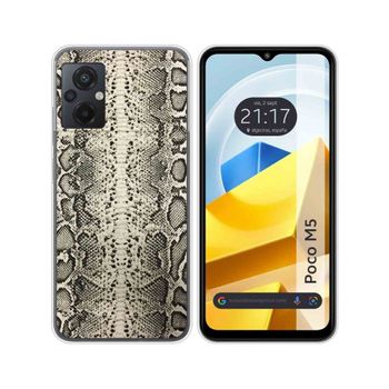 Funda Silicona Para Xiaomi Poco M5 Diseño Animal 01 Dibujos