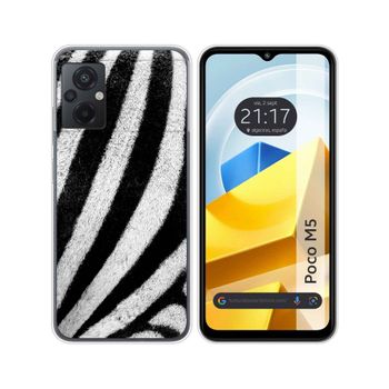 Funda Silicona Para Xiaomi Poco M5 Diseño Animal 02 Dibujos