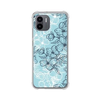 Funda Silicona Antigolpes Para Xiaomi Redmi A1 Diseño Flores 03 Dibujos