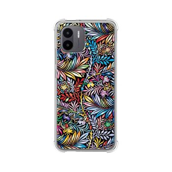 Funda Silicona Antigolpes Para Xiaomi Redmi A1 Diseño Flores 04 Dibujos