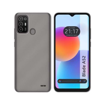 Funda Silicona Gel Tpu Transparente Zte Blade A52