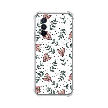 Funda Silicona Antigolpes Huawei Nova Y70 Diseño Flores 01 Dibujos