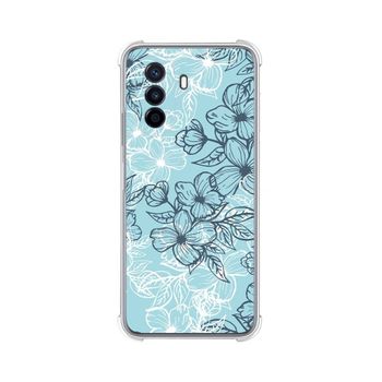 Funda Silicona Antigolpes Huawei Nova Y70 Diseño Flores 03 Dibujos