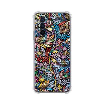 Funda Silicona Antigolpes Huawei Nova Y70 Diseño Flores 04 Dibujos