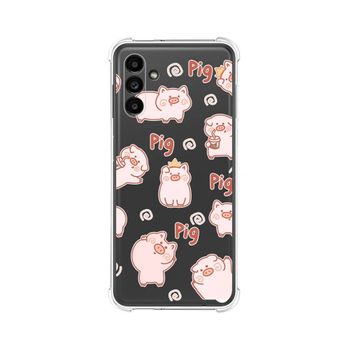 Funda Silicona Antigolpes Samsung Galaxy A13 5g Diseño Cerdos Dibujos