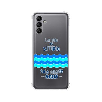 Funda Silicona Antigolpes Samsung Galaxy A04s Diseño Agua Dibujos