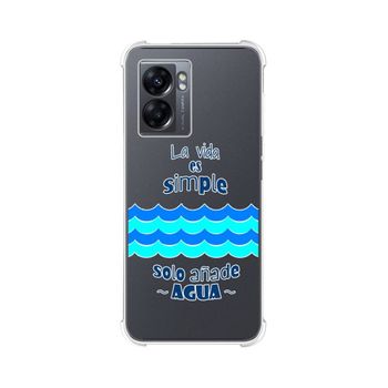 Funda Silicona Antigolpes Oppo A77 5g Diseño Agua Dibujos