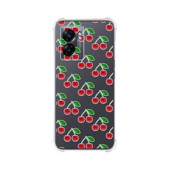 Funda Silicona Antigolpes Oppo A77 5g Diseño Cerezas Dibujos