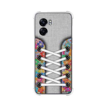 Funda Silicona Antigolpes Oppo A77 5g Diseño Zapatillas 04 Dibujos