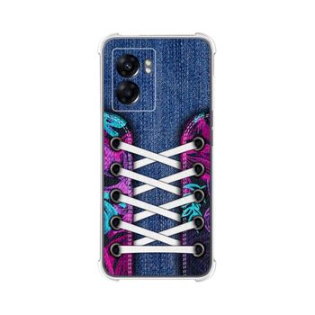 Funda Silicona Antigolpes Oppo A77 5g Diseño Zapatillas 06 Dibujos