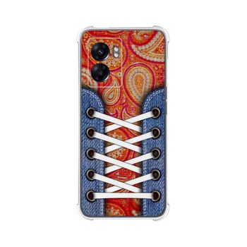 Funda Silicona Antigolpes Oppo A77 5g Diseño Zapatillas 10 Dibujos