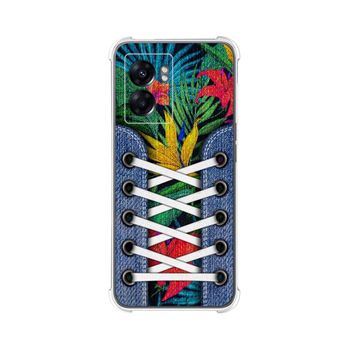 Funda Silicona Antigolpes Oppo A77 5g Diseño Zapatillas 12 Dibujos