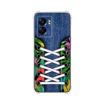 Funda Silicona Antigolpes Oppo A77 5g Diseño Zapatillas 13 Dibujos