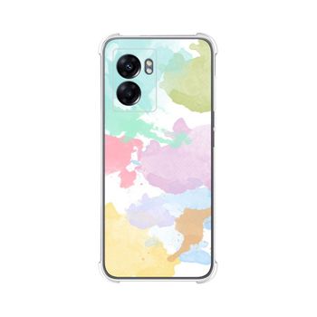 Funda Silicona Antigolpes Oppo A77 5g Diseño Acuarela 11 Dibujos