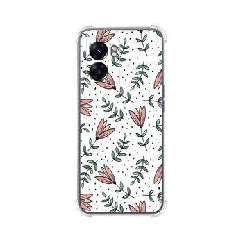 Funda Silicona Antigolpes Oppo A77 5g Diseño Flores 01 Dibujos