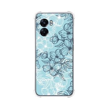 Funda Silicona Antigolpes Oppo A77 5g Diseño Flores 03 Dibujos