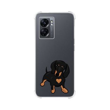 Funda Silicona Antigolpes Oppo A77 5g Diseño Perros 04 Dibujos