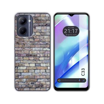 Funda Silicona Realme C33 Diseño Ladrillo 02 Dibujos